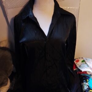 Black Button-Up Shirt